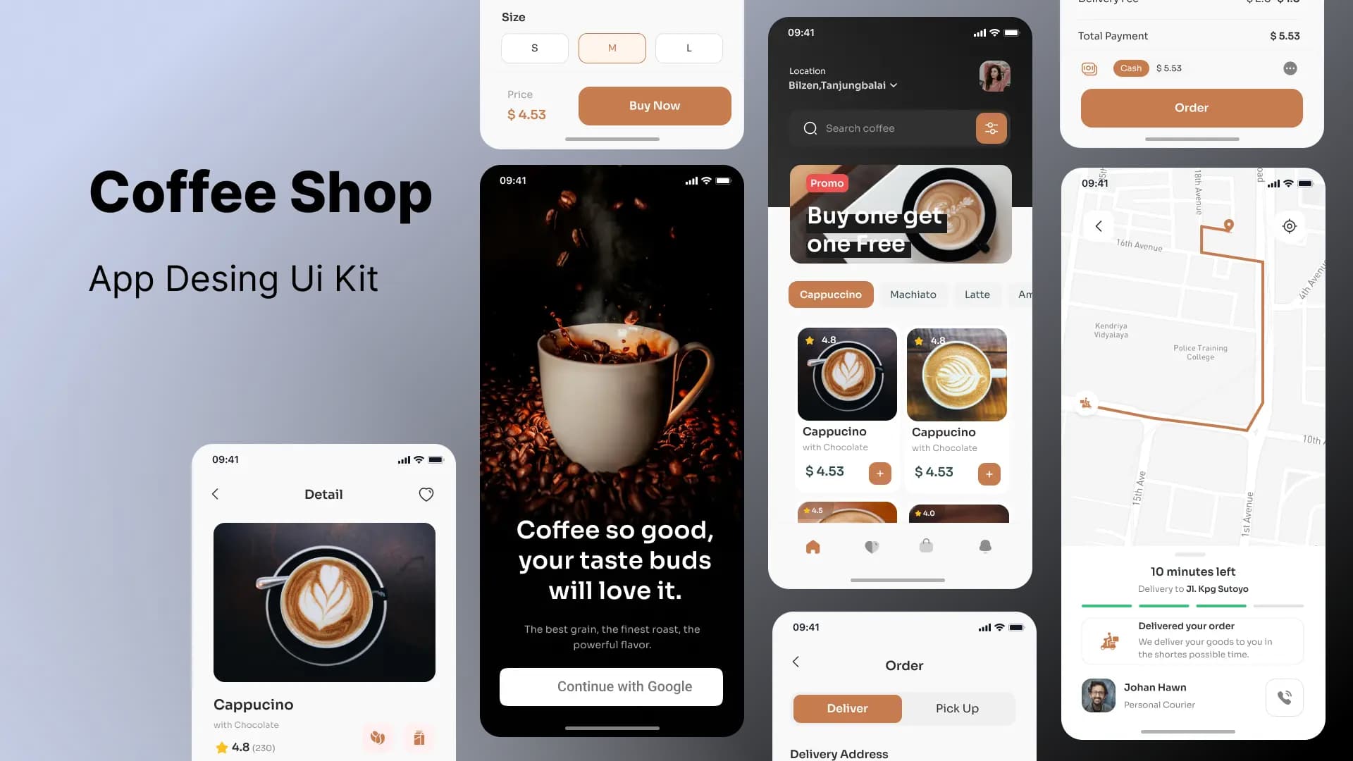 My Coffee project preview
